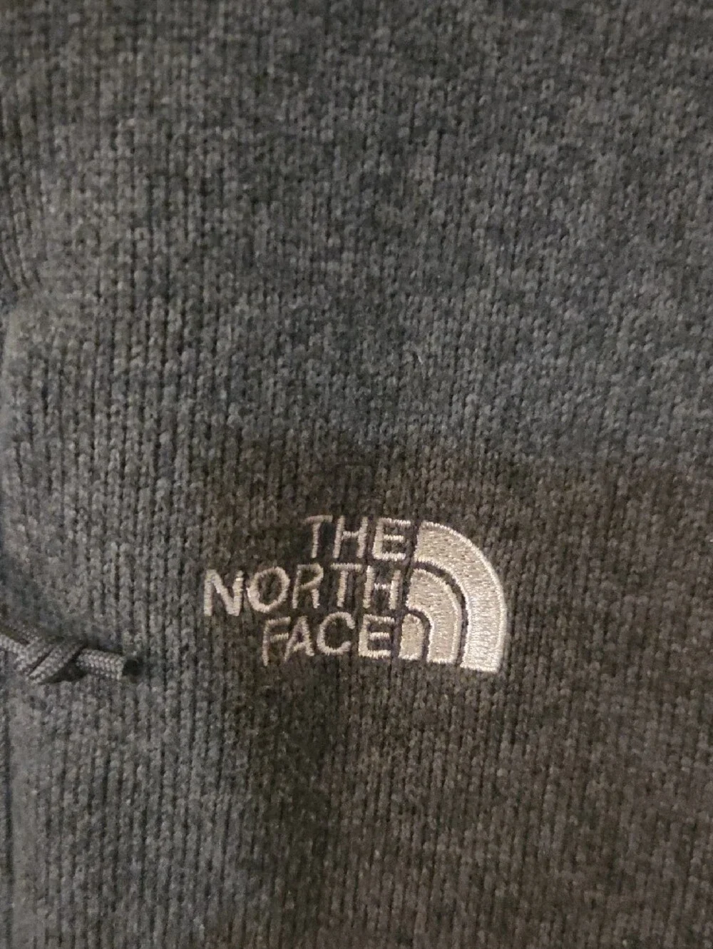 The North Face Men's Fleece Half-Zip Pullover Charcoal Gray XL
